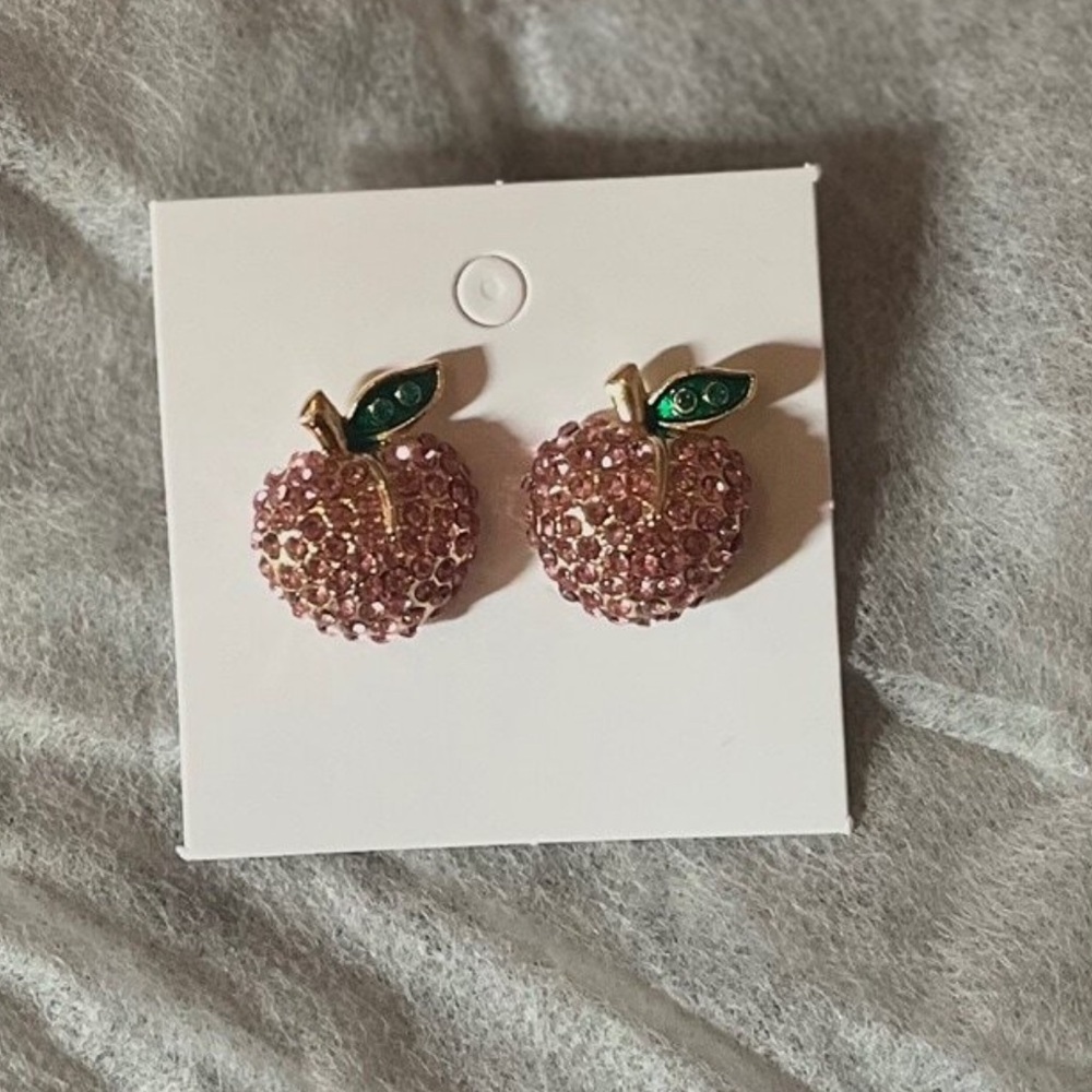 🍑 Peach Earrings 🍑 - Picture 4 of 4